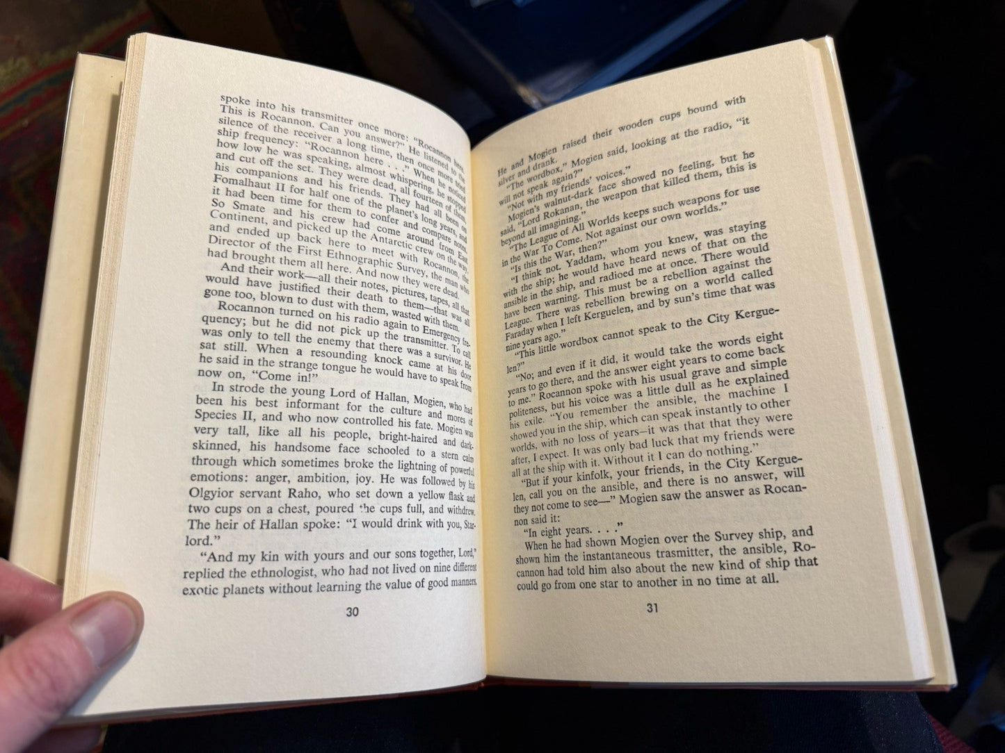 Ursula K. Le Guin (SIGNED) Rocannon's World : HB / DW : 1975