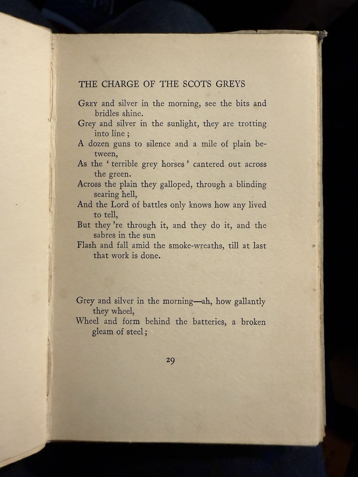 1918 Dies Heroica : War Poems : Crommelin Brown : SIGNED First Edition : VGC