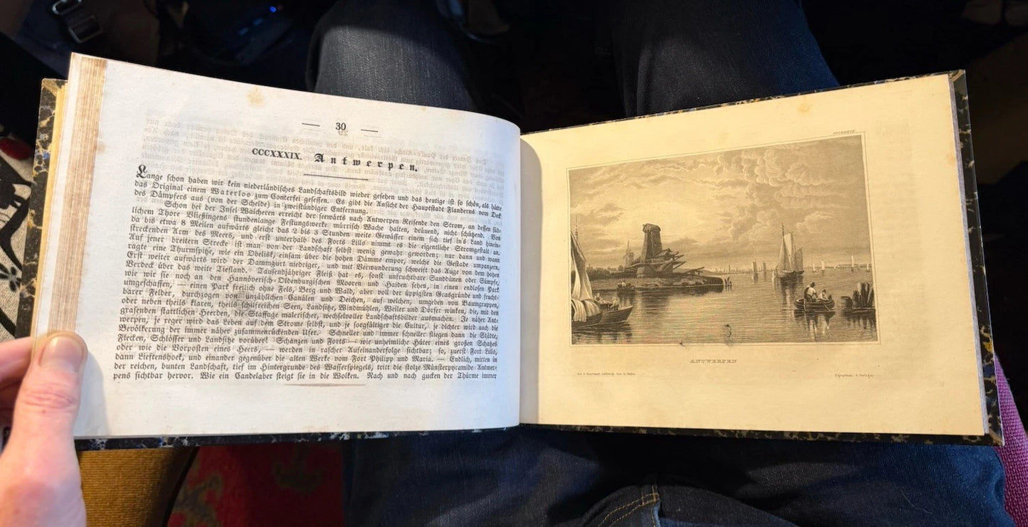 1833 Meyer's Universum (20 Volumes) 950 Steel Engravings : Exploration Geography