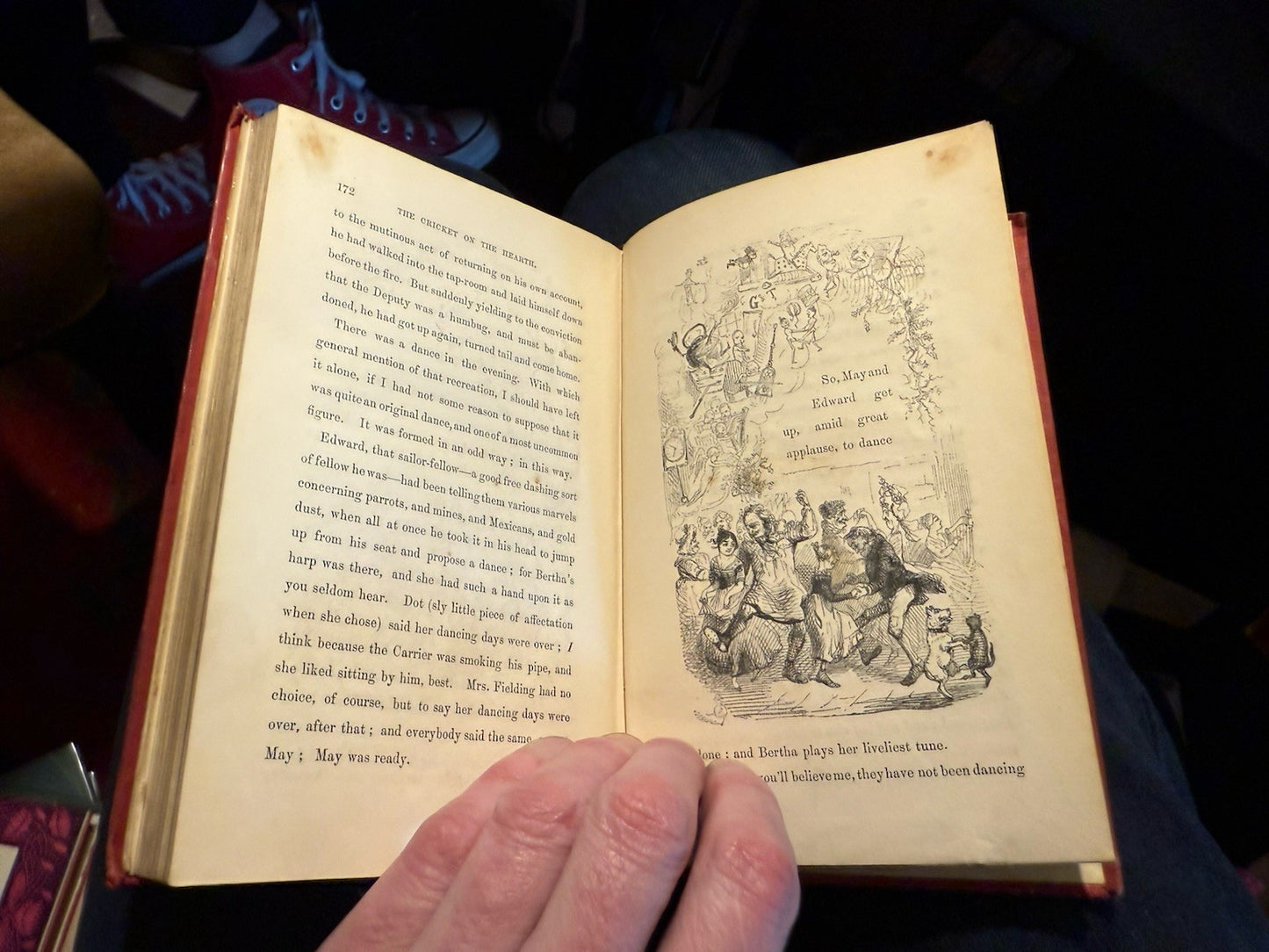 1846 Charles Dickens : The Cricket on the Hearth : 1st Ed / 2nd State