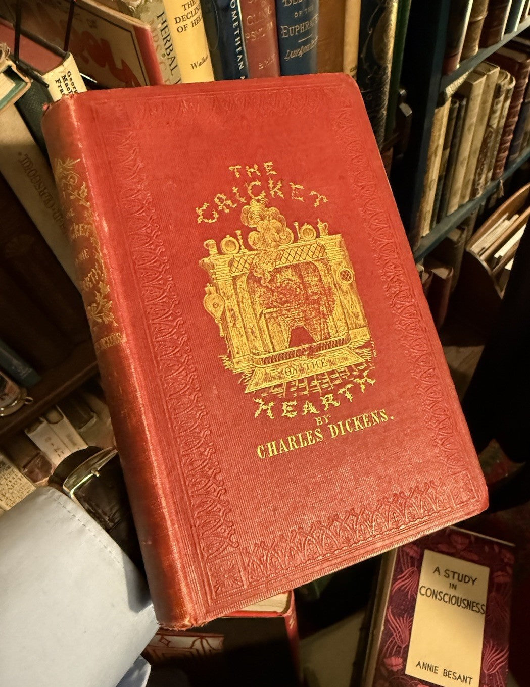 1846 Charles Dickens : The Cricket on the Hearth : 1st Ed / 2nd State