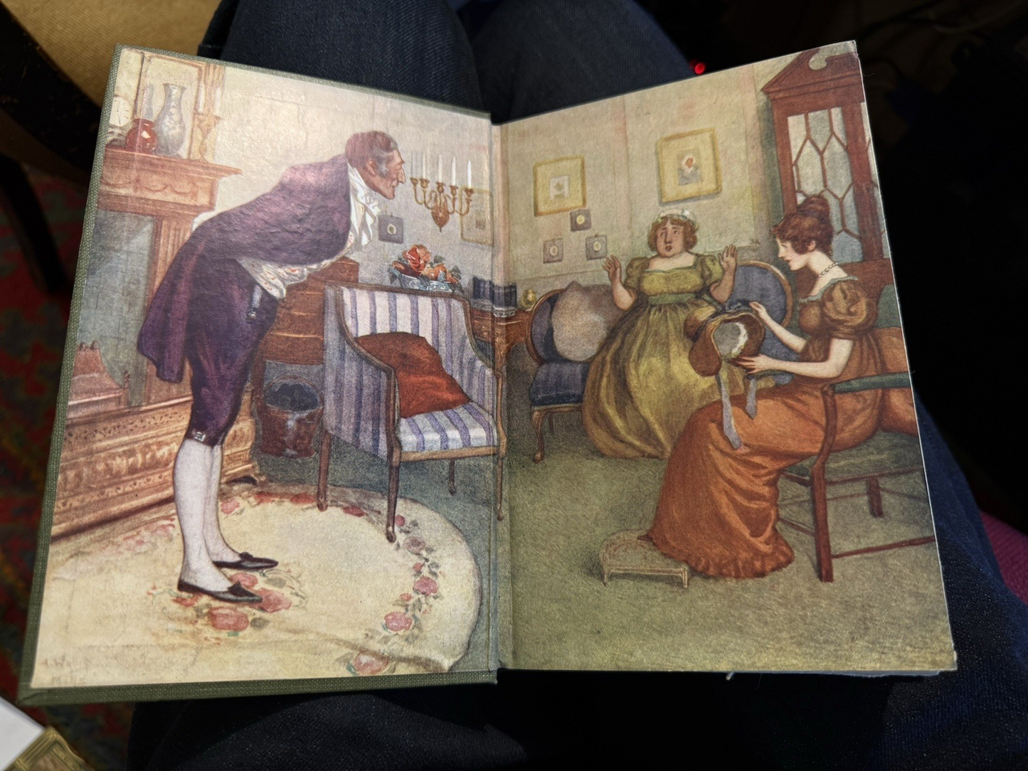 Jane Austen : Emma (2 Volumes) Illustrations in Colour : VGC