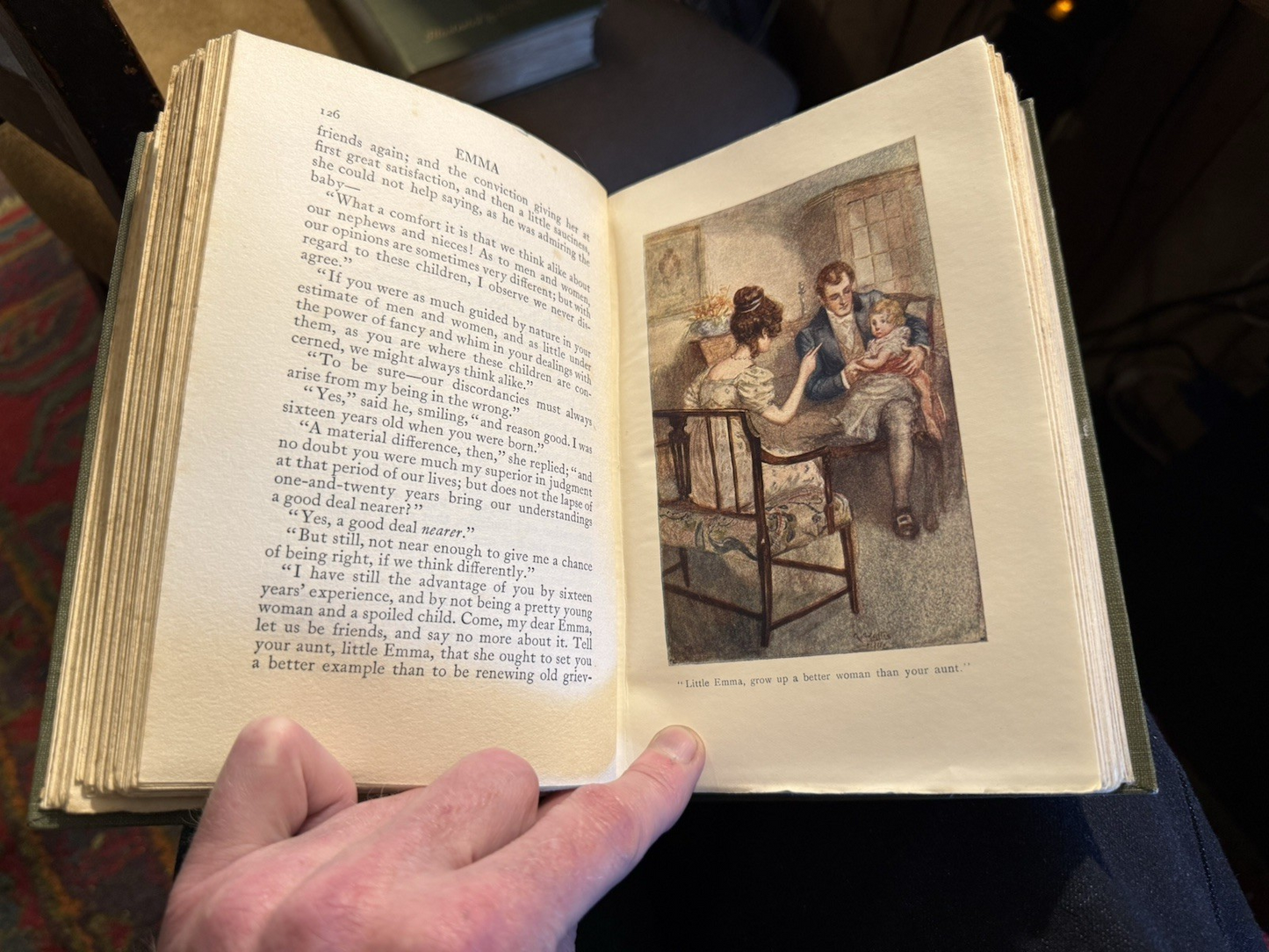 Jane Austen : Emma (2 Volumes) Illustrations in Colour : VGC