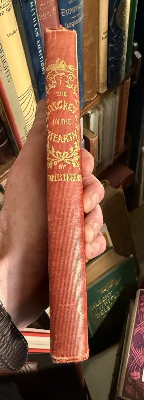 1846 Charles Dickens : The Cricket on the Hearth : 1st Ed / 2nd State