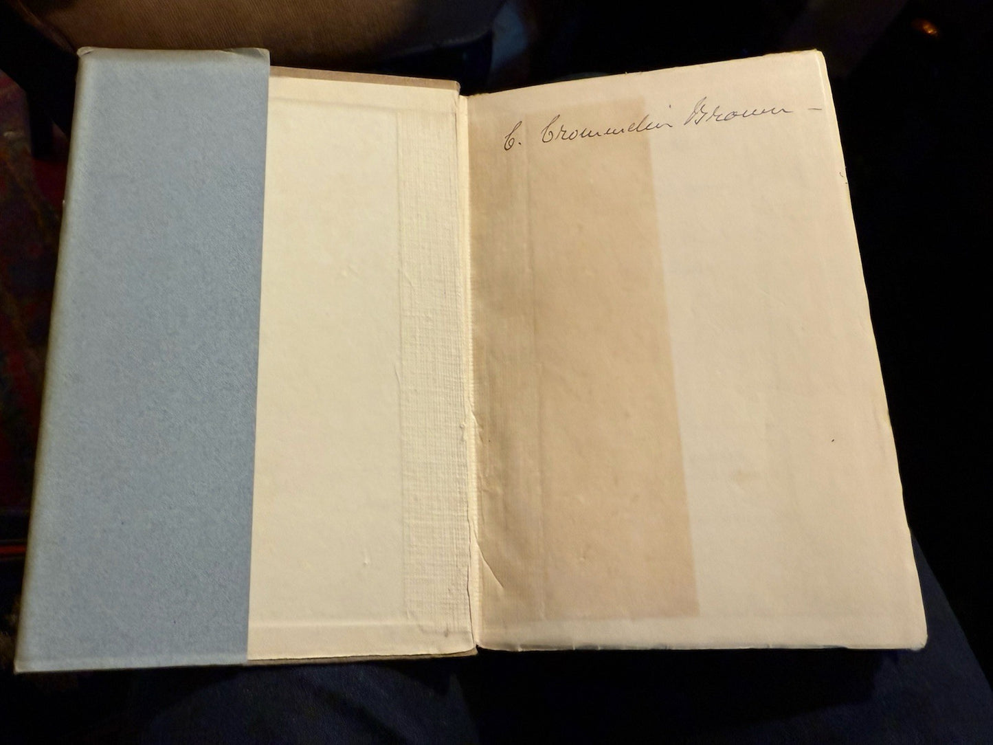 1918 Dies Heroica : War Poems : Crommelin Brown : SIGNED First Edition : VGC