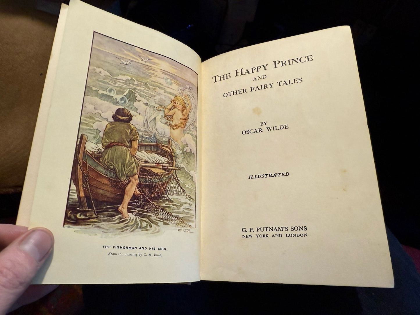 1913 Oscar Wilde : The Happy Prince and Other Fairy Tales : Illustrated