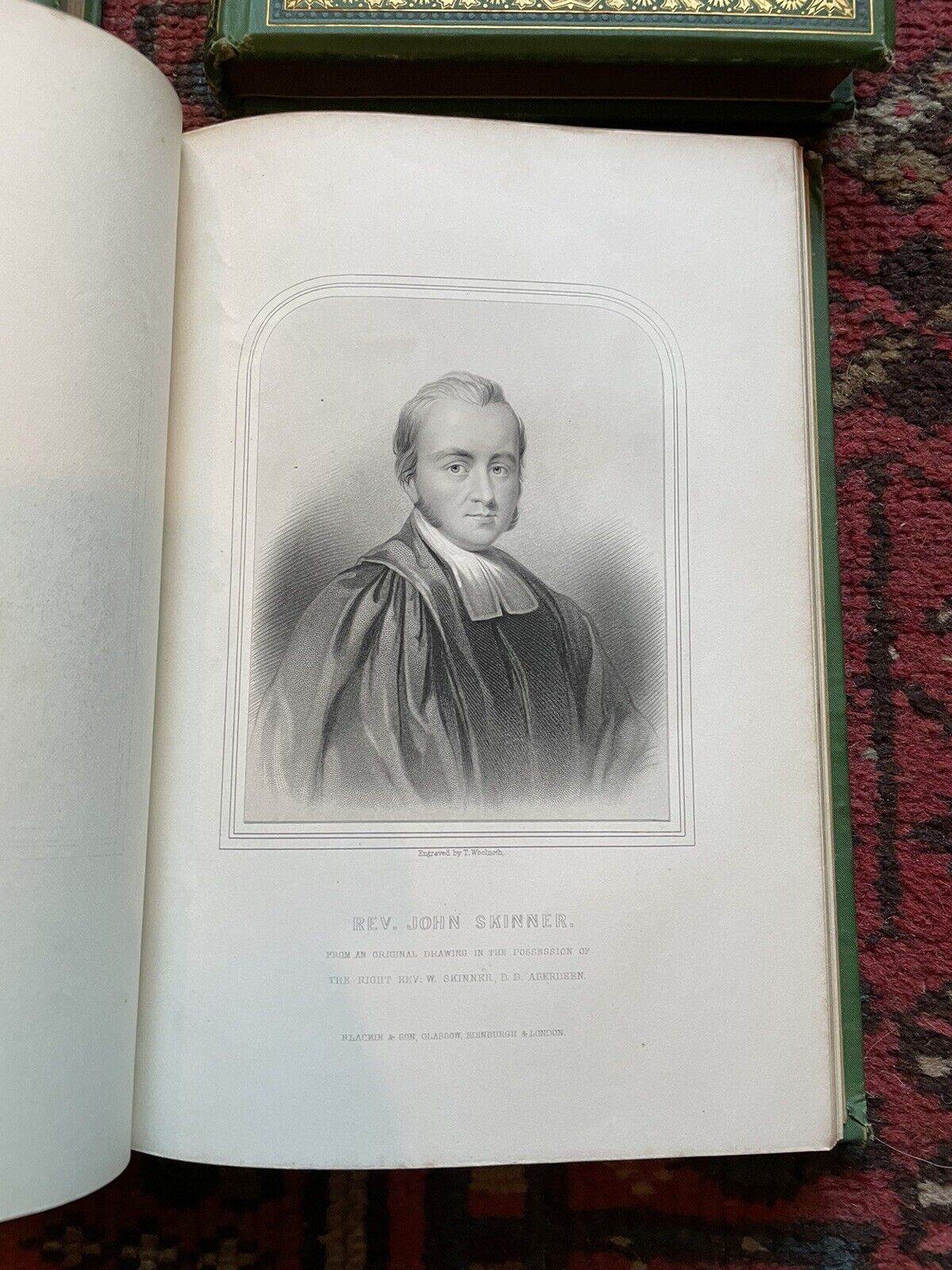 1877 The Works of Robert Burns (4 Vols) Decorative Cloth Bindings : Scots Poems
