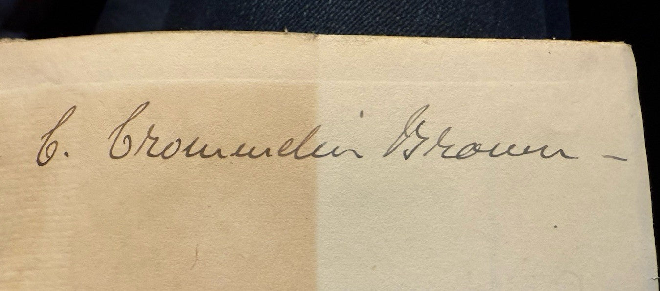 1918 Dies Heroica : War Poems : Crommelin Brown : SIGNED First Edition : VGC