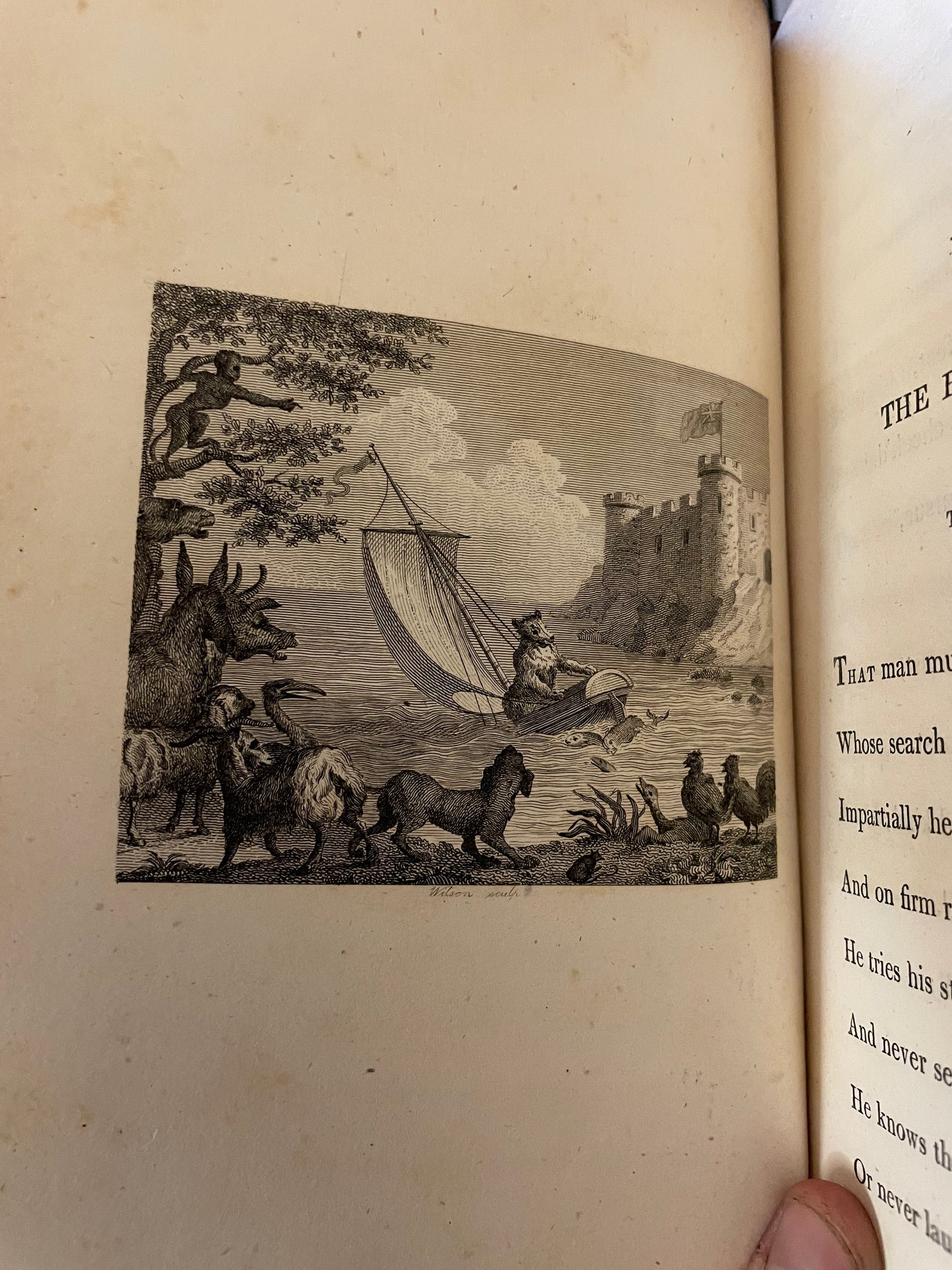 1793 Fables by John Gay : 12 William Blake Plates : 2 Volumes