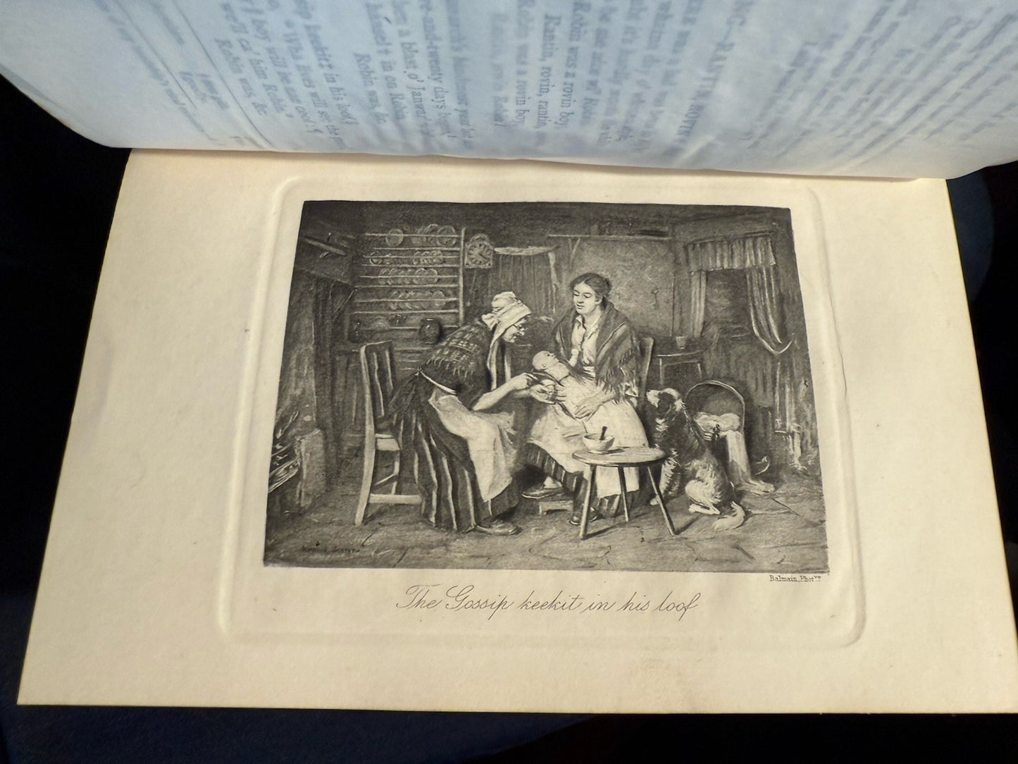 1896 Robert Burns : Poems and Songs Complete (4 Vols) Bound by Ramage
