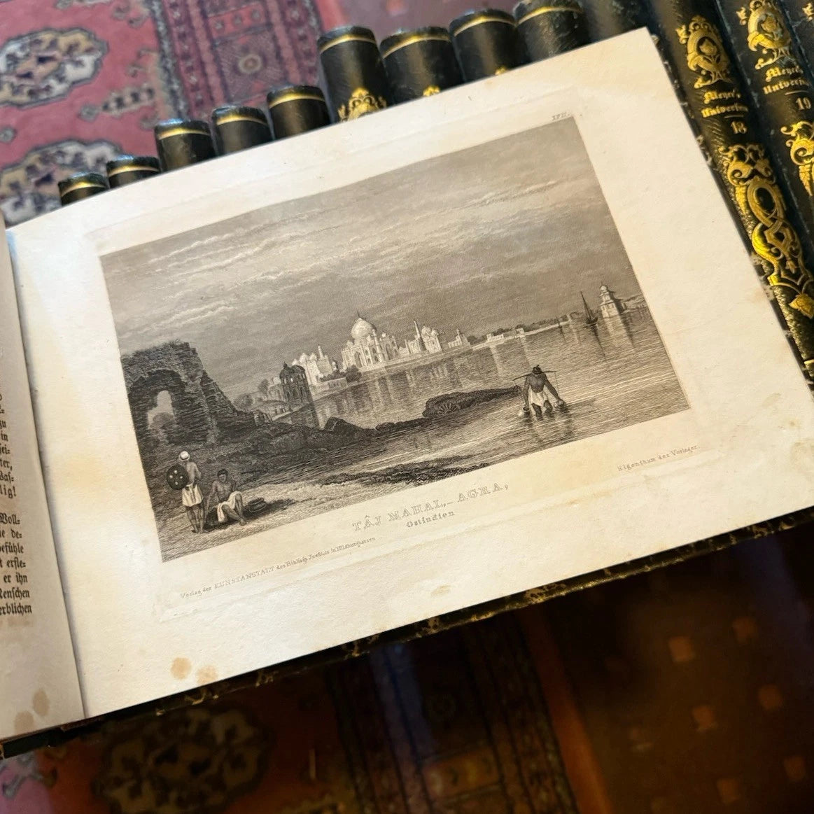 1833 Meyer's Universum (20 Volumes) 950 Steel Engravings : Exploration Geography