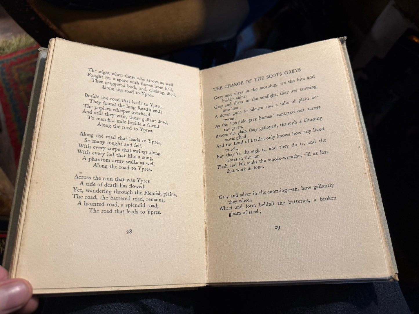 1918 Dies Heroica : War Poems : Crommelin Brown : SIGNED First Edition : VGC