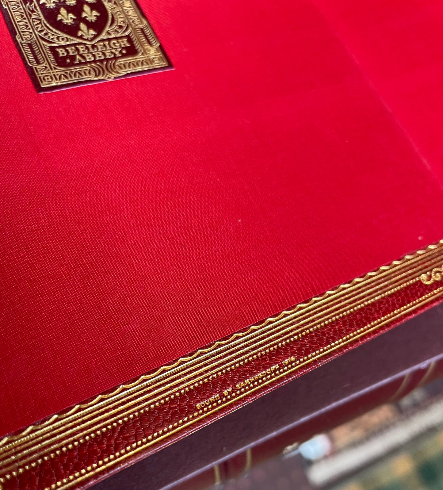 The Kicklebury's on the Rhine by Mr. M. A. Titmarsh (William Makepeace Thackeray) : Zaehnsdorf Fine Binding