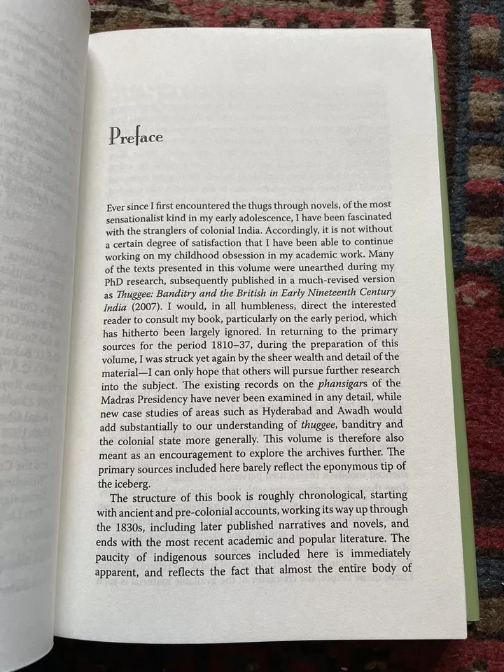Stranglers and Bandits : A Historical Anthology of Thuggee : India