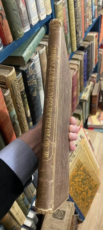 1850 Musical Illustrations of Bishop Percy's Reliques of Ancient English Poetry