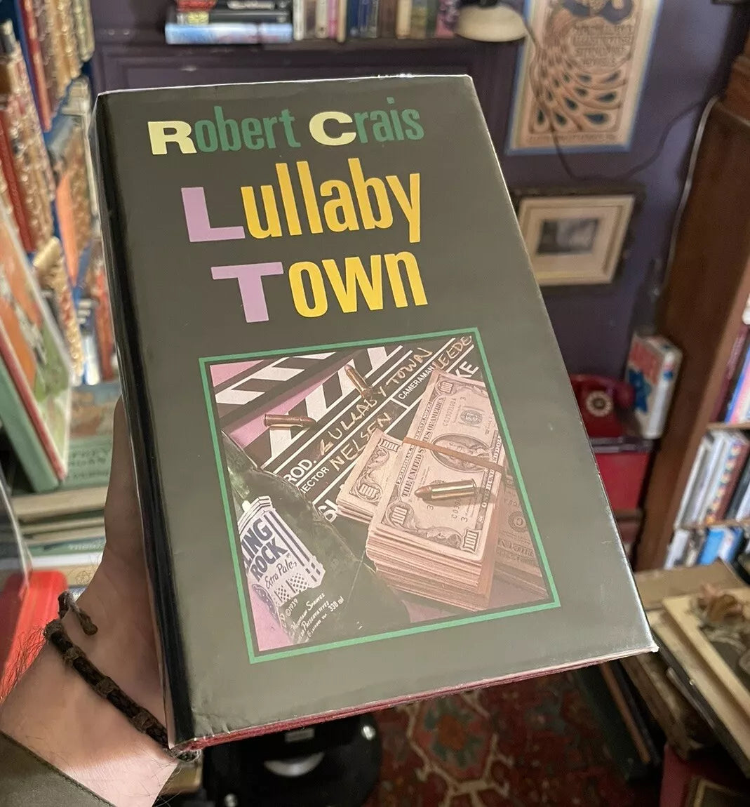 Robert Crais : Lullaby Town : 1st UK Edition : Mobster Crime Fiction 1992