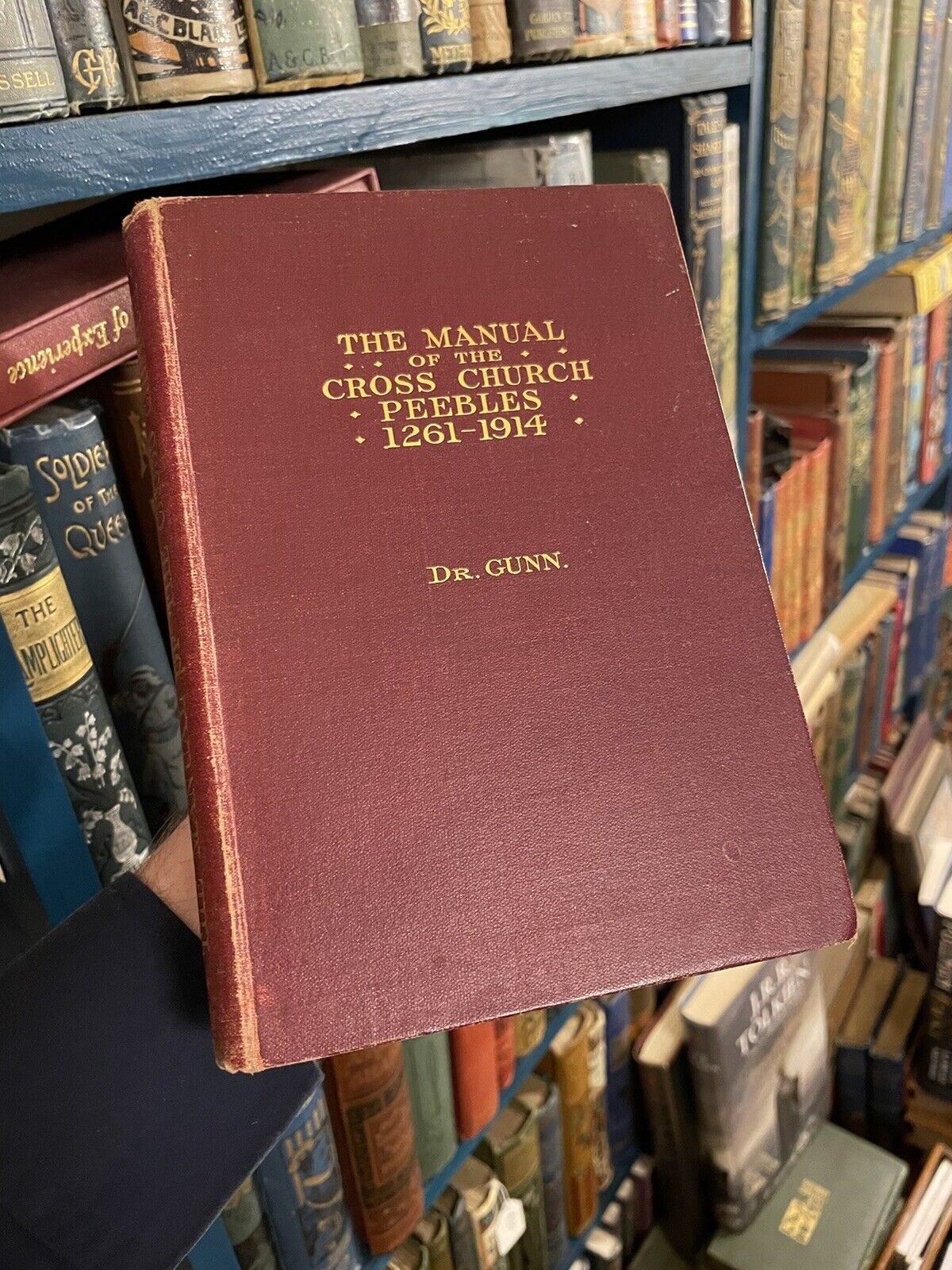 1914 The Manual of the Cross Church, Peebles : Scottish Borders : Reformation