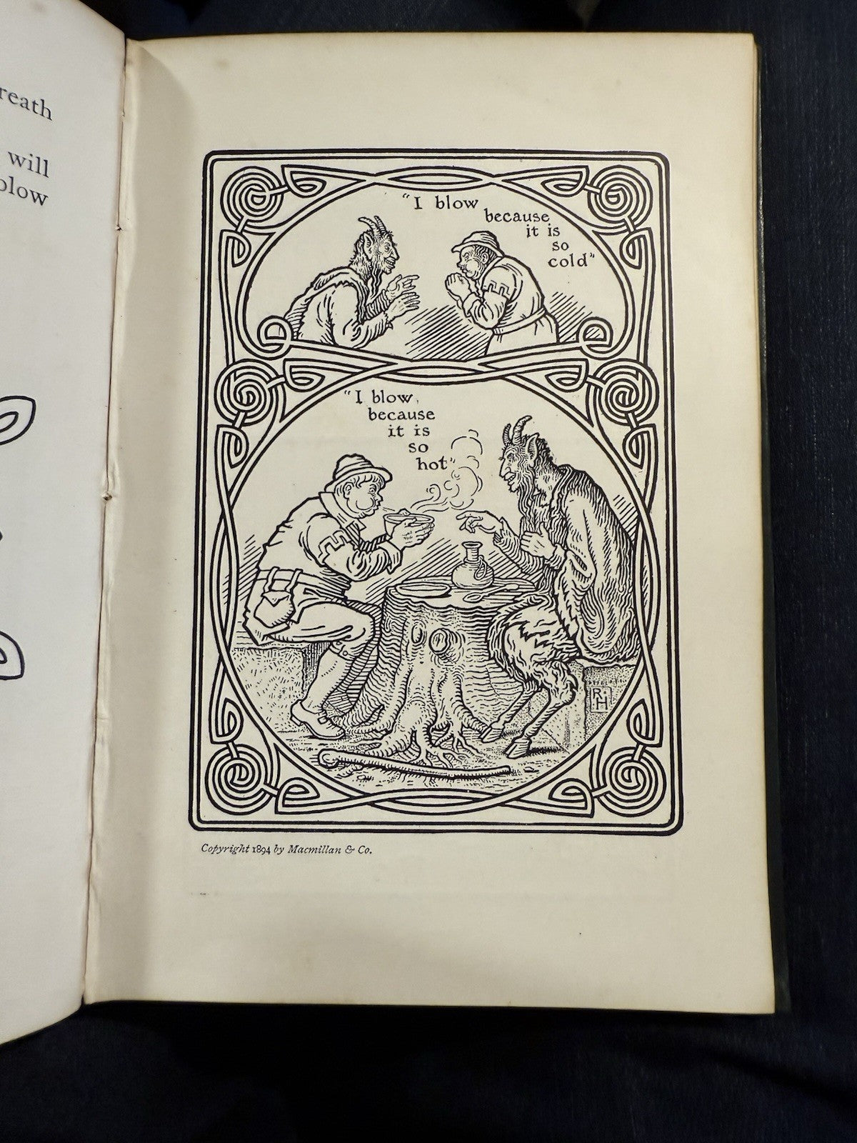 1894 The Fables of Aesop : Told Anew by Joseph Jacobs : Illustrated 1st edition