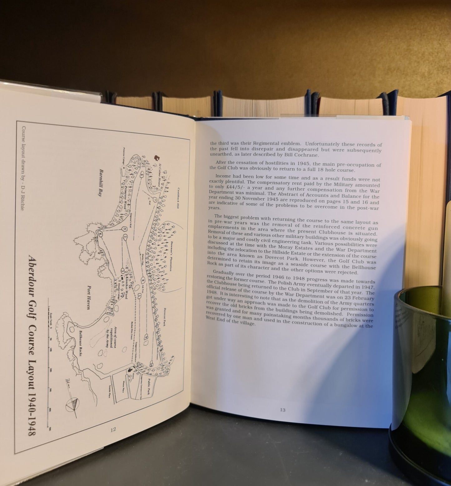 Aberdour Golf Club, The First 100 Years, J. Bald: Hardback: Scottish Golf Clubs