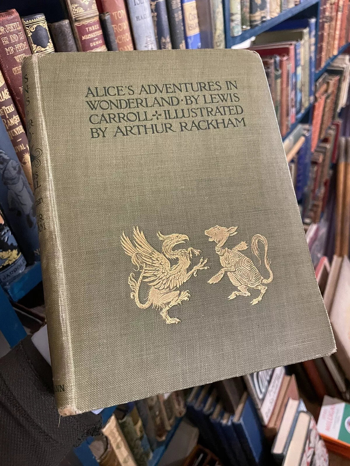 1907 Alice's Adventures in Wonderland : Arthur Rackham : Lewis Carroll 1st