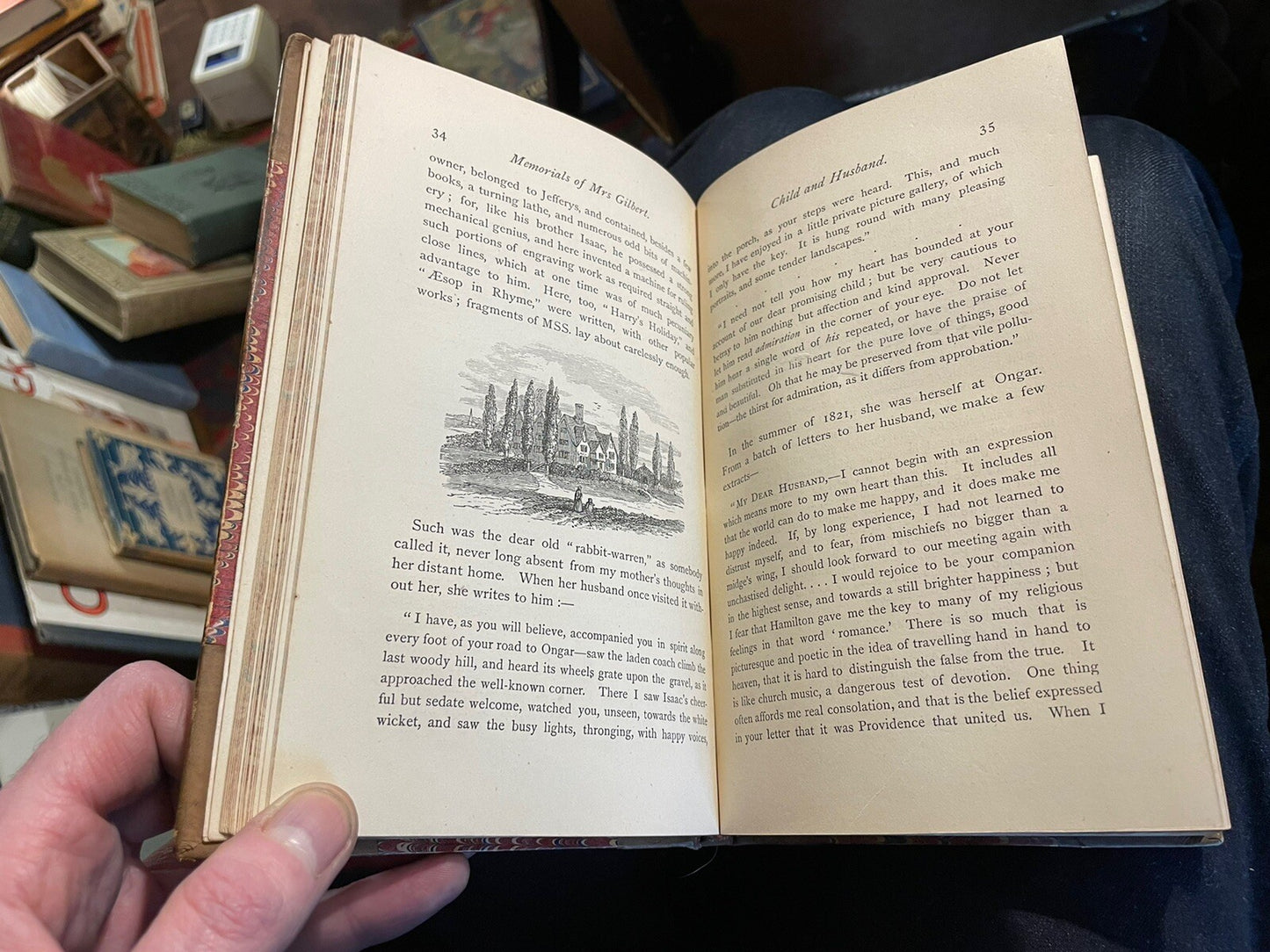 1874 Autobiography and Other Memorials of Mrs Gilbert ( Ann Taylor )