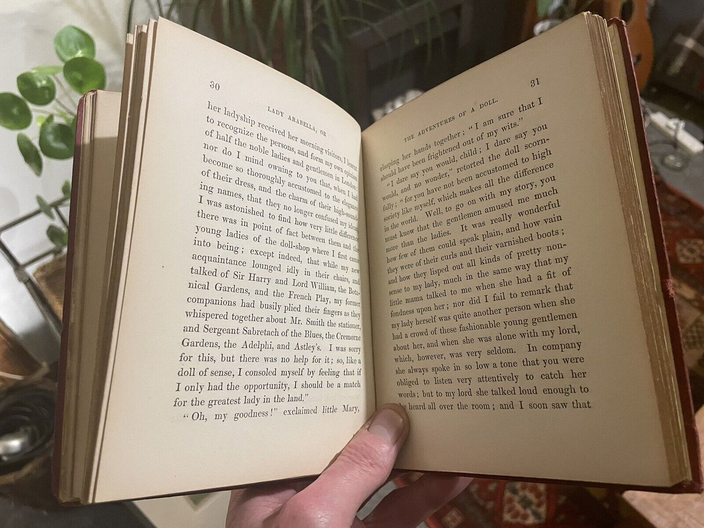 Lady Arabella: or The Adventures of a Doll : George Cruikshank : Miss Pardoe : 1st Edition 1856