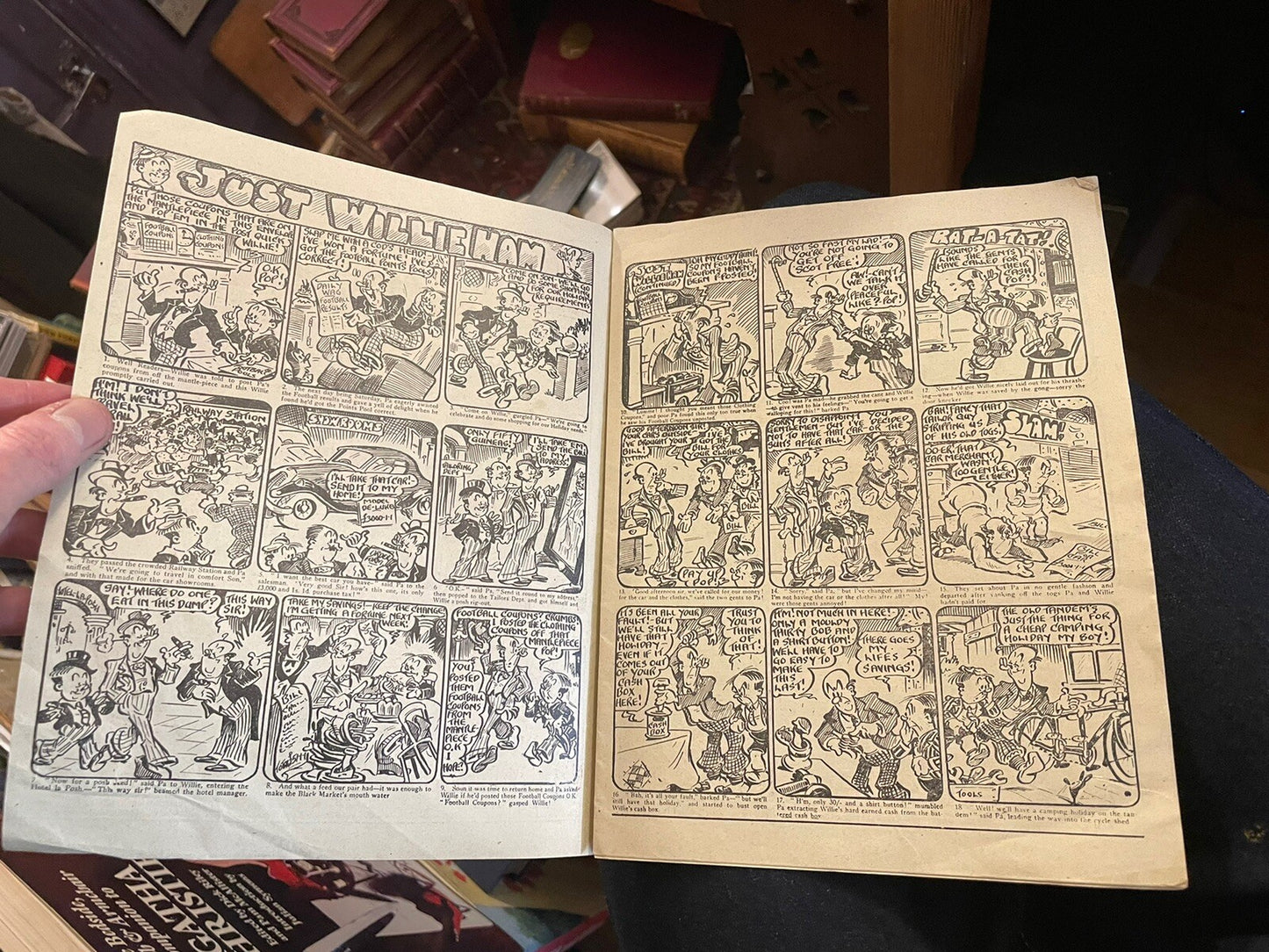 Jolly Arrow Comic #1 : No. 1 VERY RARE*!! Children's Vintage Comic Strip 1950s