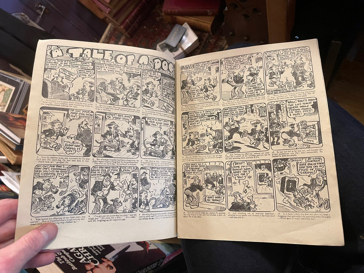 Jolly Arrow Comic #1 : No. 1 VERY RARE*!! Children's Vintage Comic Strip 1950s