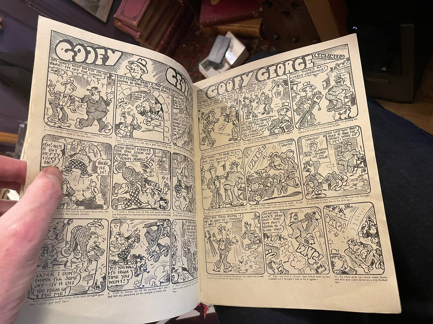 Jolly Arrow Comic #1 : No. 1 VERY RARE*!! Children's Vintage Comic Strip 1950s
