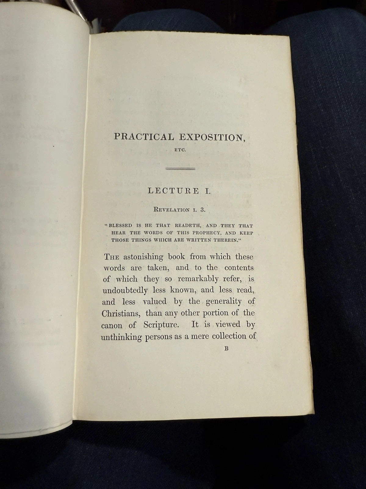 1845 : A Practical Exposition of the Epistles to the Seven Churches of Asia