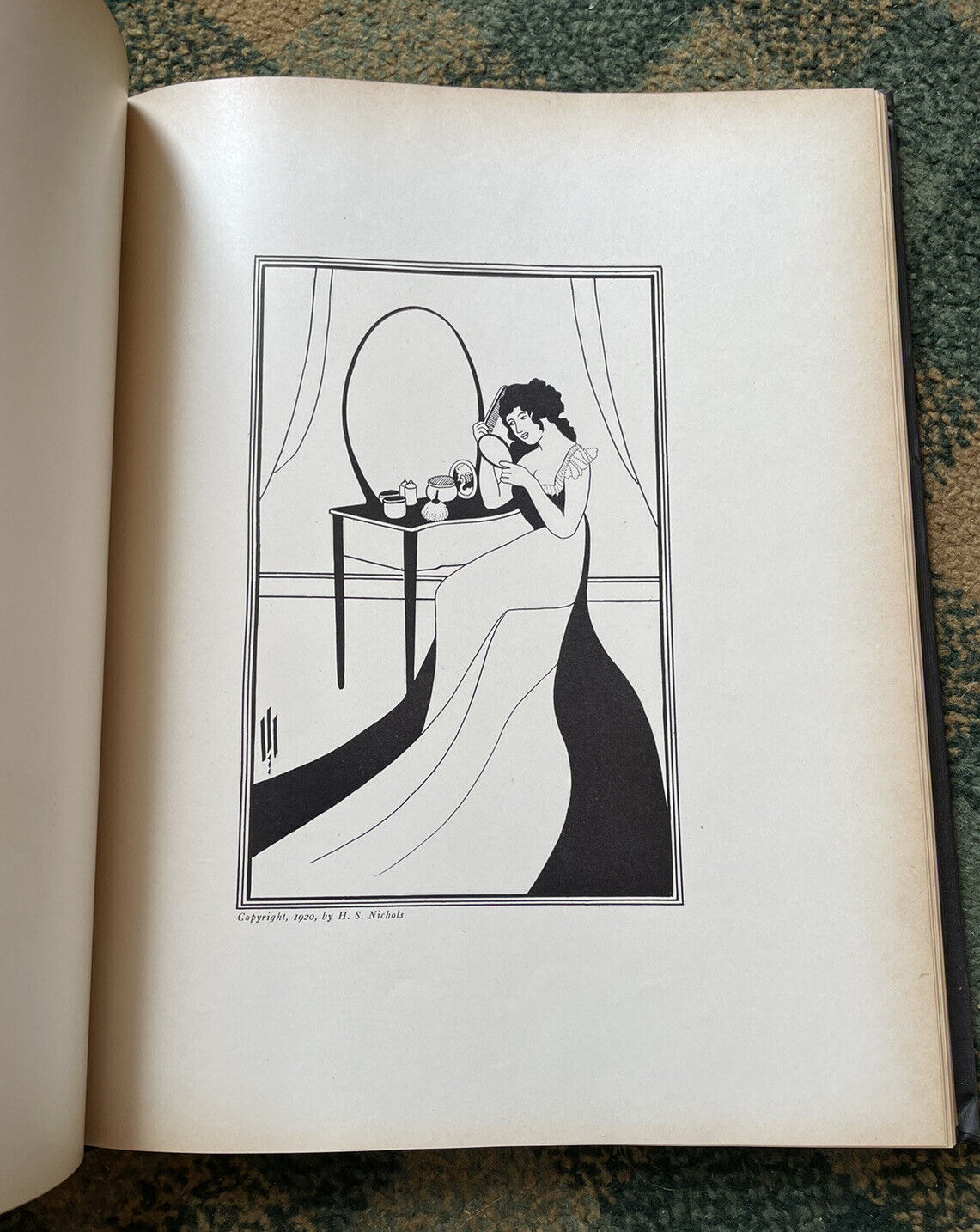 Fifty Drawings by Aubrey Beardsley Selected from the Collection Owned by Mr. H. S. Nichols : Ltd Edition 1920