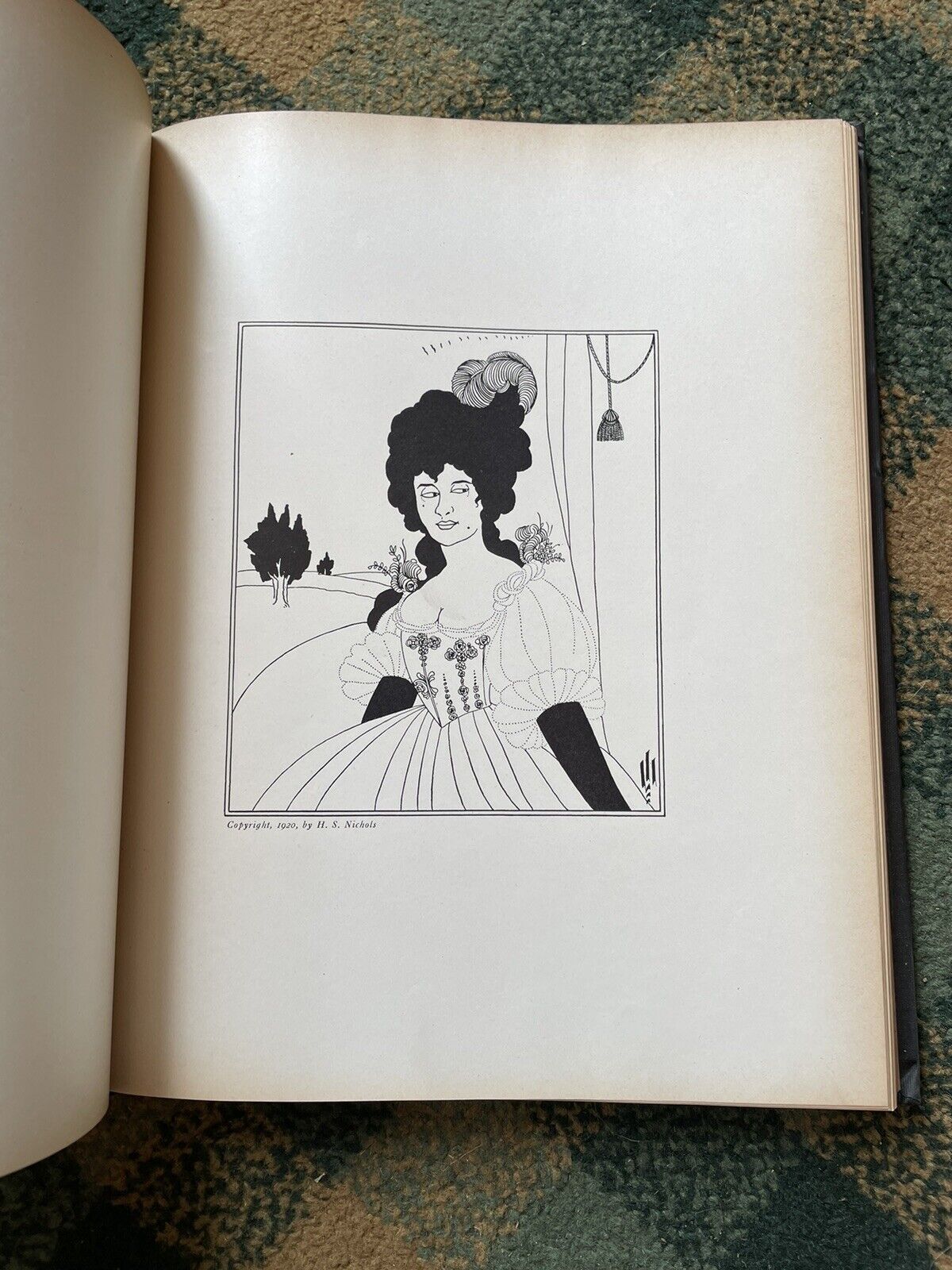 Fifty Drawings by Aubrey Beardsley Selected from the Collection Owned by Mr. H. S. Nichols : Ltd Edition 1920