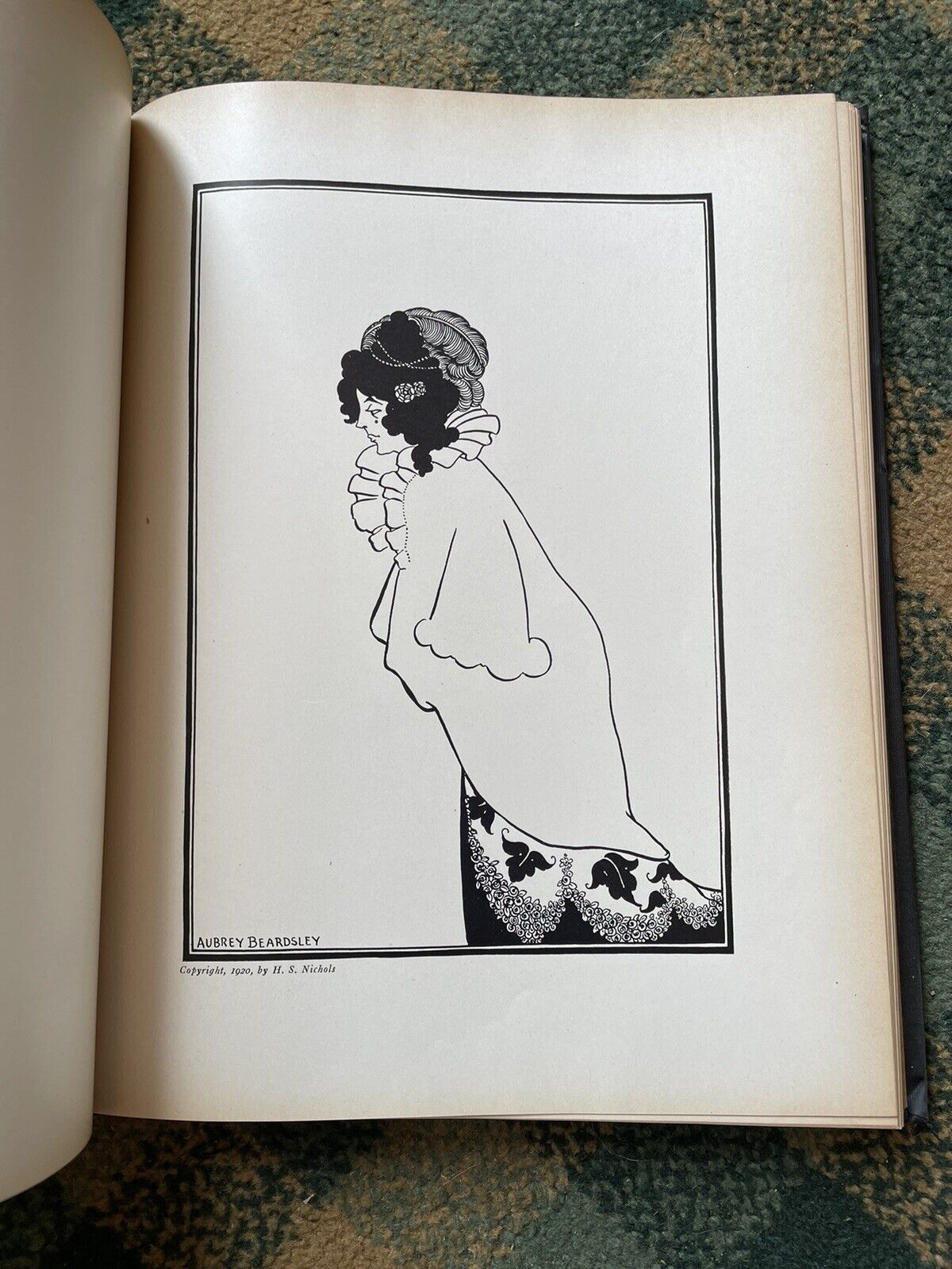 Fifty Drawings by Aubrey Beardsley Selected from the Collection Owned by Mr. H. S. Nichols : Ltd Edition 1920
