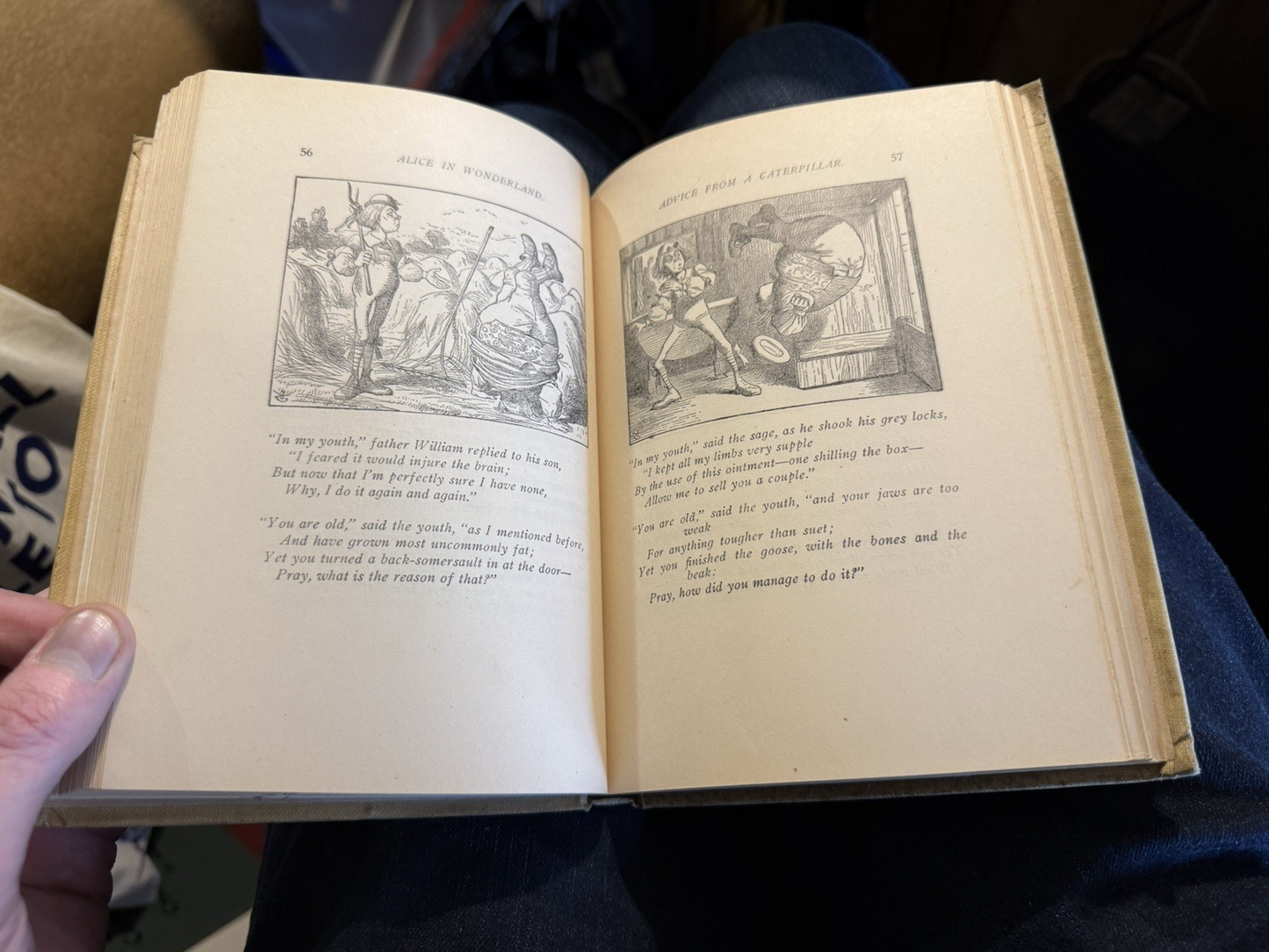 Alice in Wonderland + Through the Looking Glass : Altemus : Carroll : Tenniel