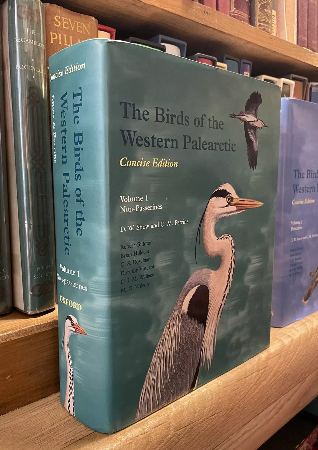 1998 The BIRDS of the WESTERN PALEARCTIC Concise Edition (2 Vols)