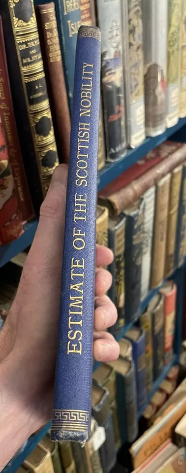 1873 Estimate Scottish Nobility James the Sixth Charles Rogers First Edition