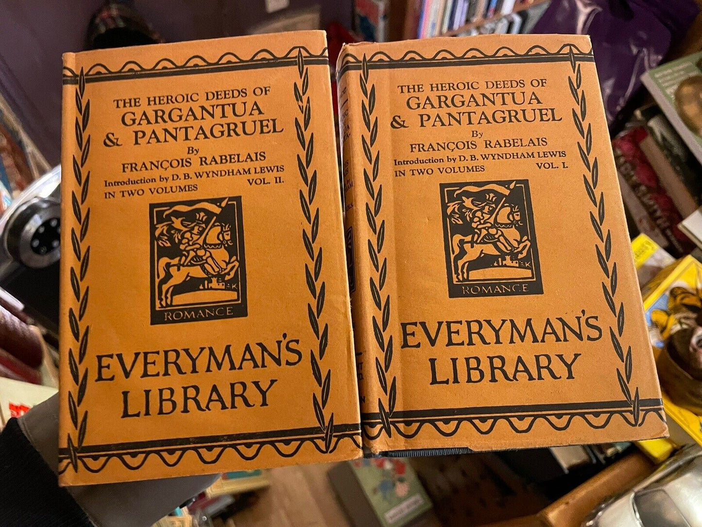 The Heroic Deeds of Gargantua & Pantagruel : Rabelais : Everyman's Library 1929