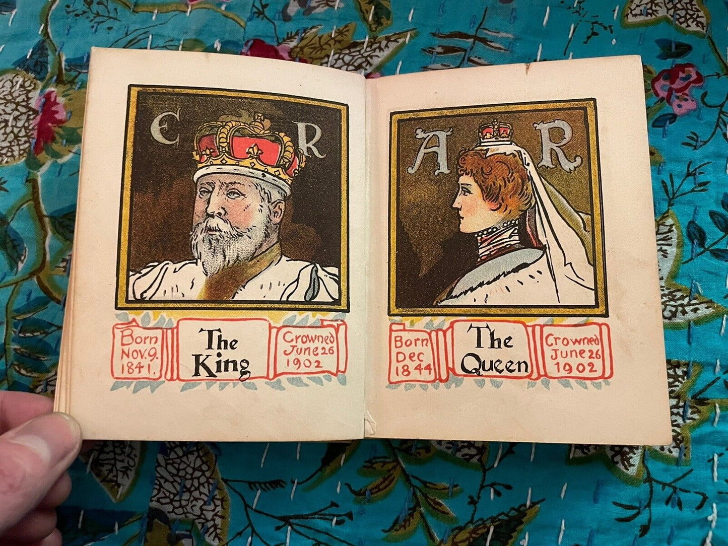 1902 Charles Robinson : The Bairn's Coronation Book : British Royal Family