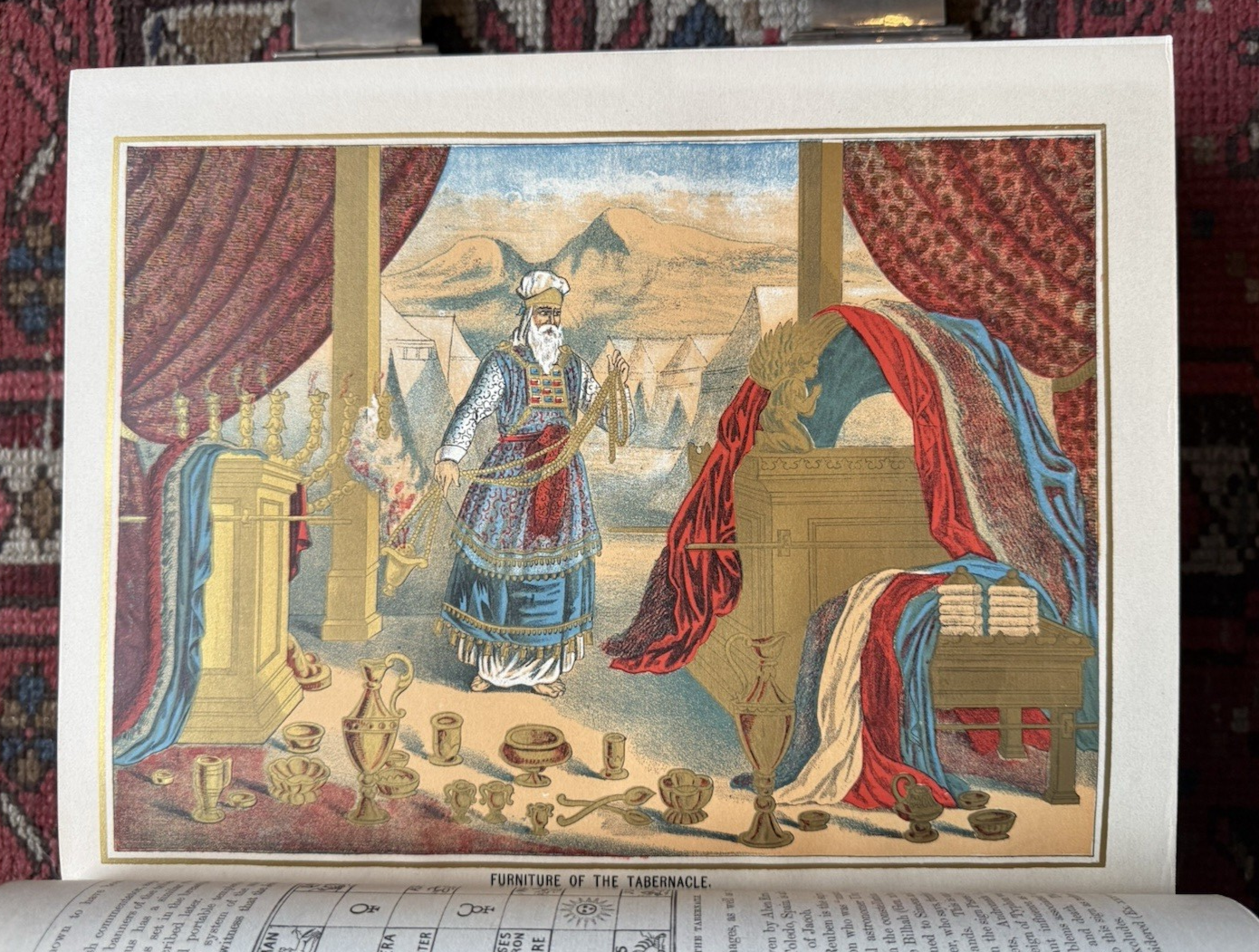 EXQUISITE Large Clasped HOLY BIBLE : Sculpted Boards : 16.4kg : 5.5 Inches Thick