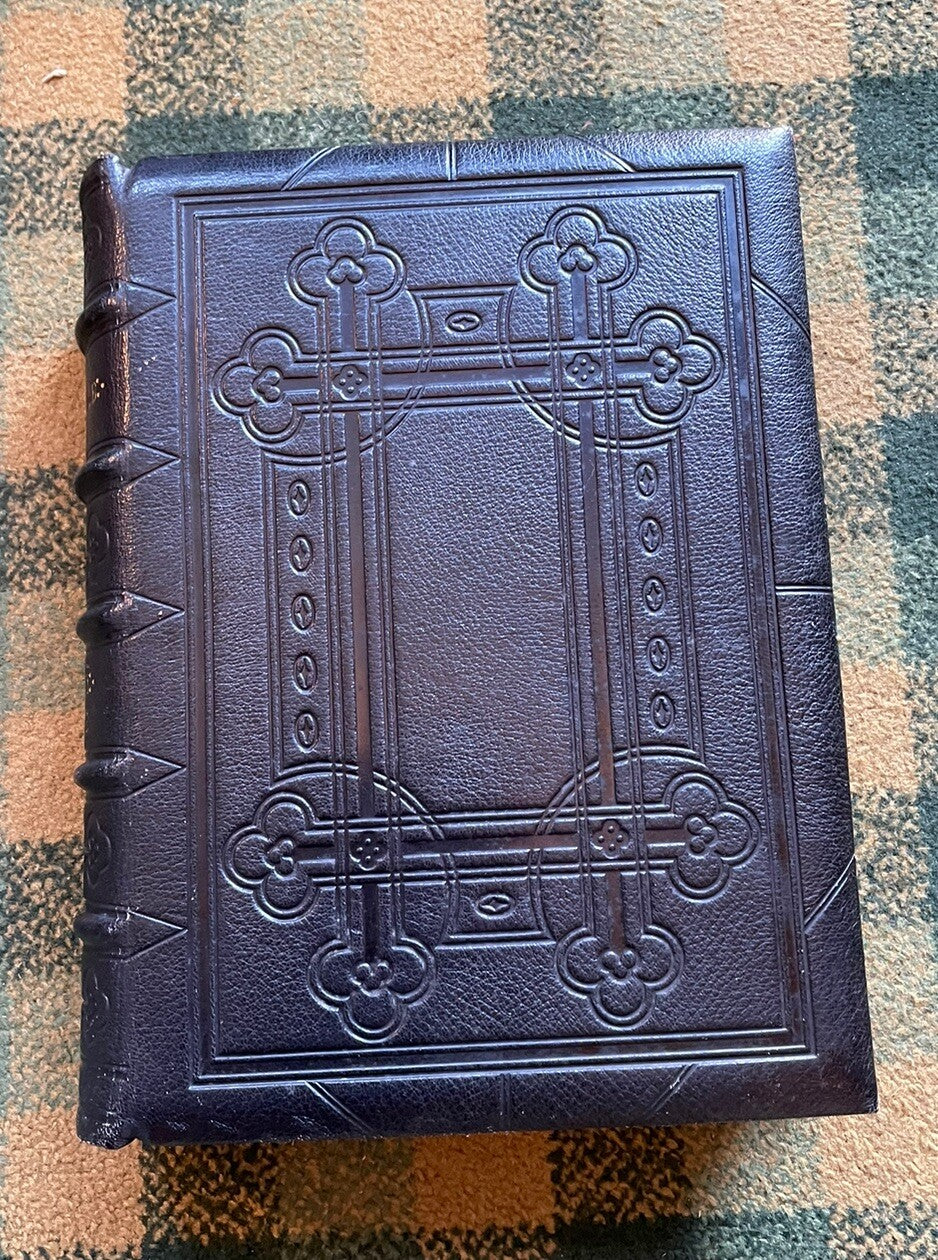 Large Victorian Holy Bible : Commentaries of Henry and Scott : A Very Fine Copy
