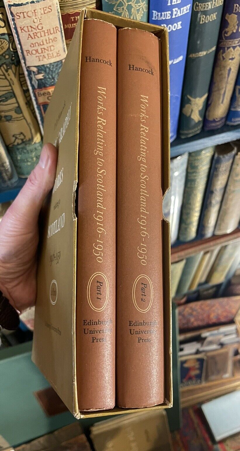 A Bibliography of Works Relating to Scotland 1916-1950 (2 Volumes) P D Hancock