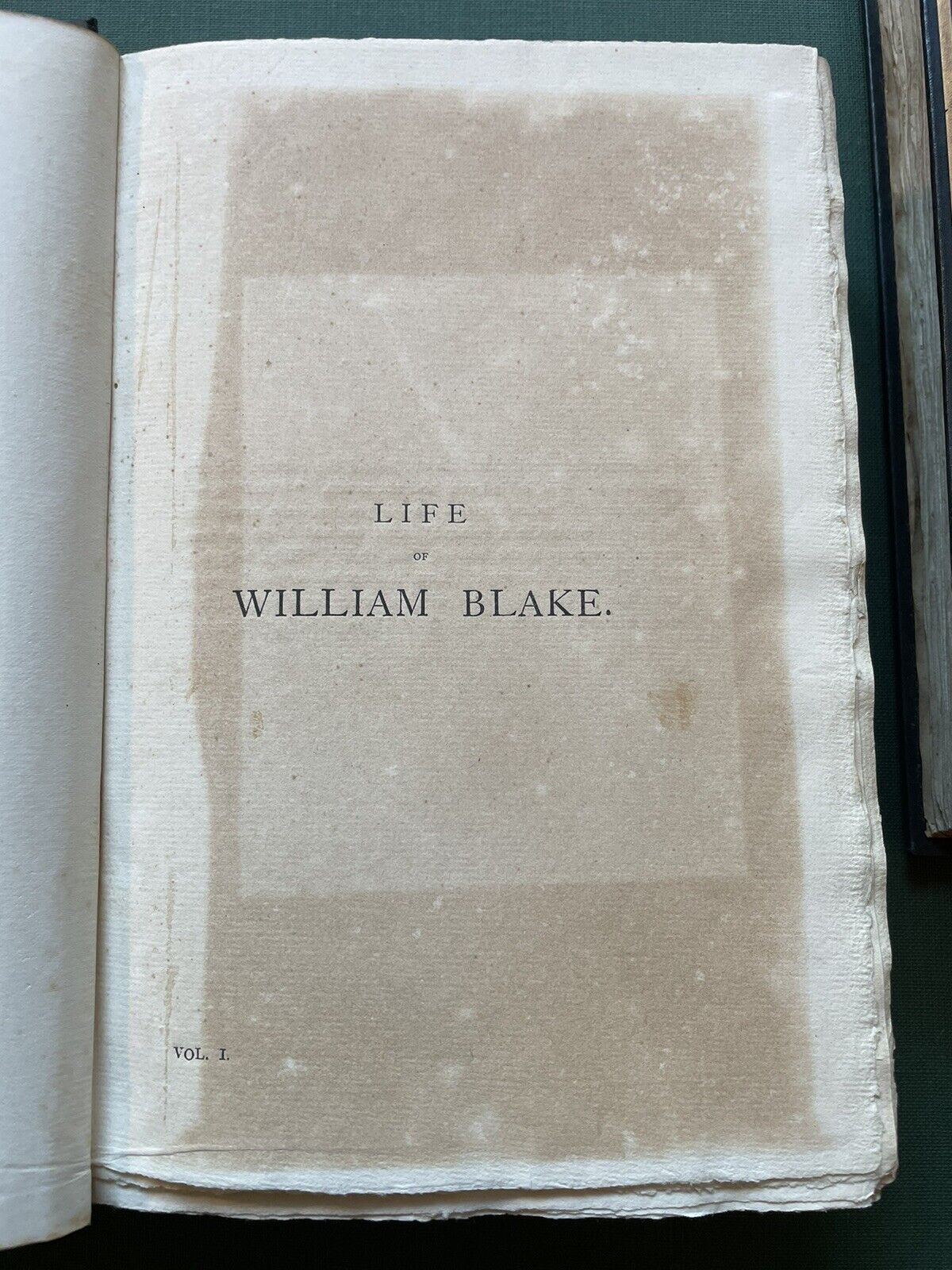 1880 Life of William Blake (2 Vols) Alexander Gilchrist : Decorative Cloth