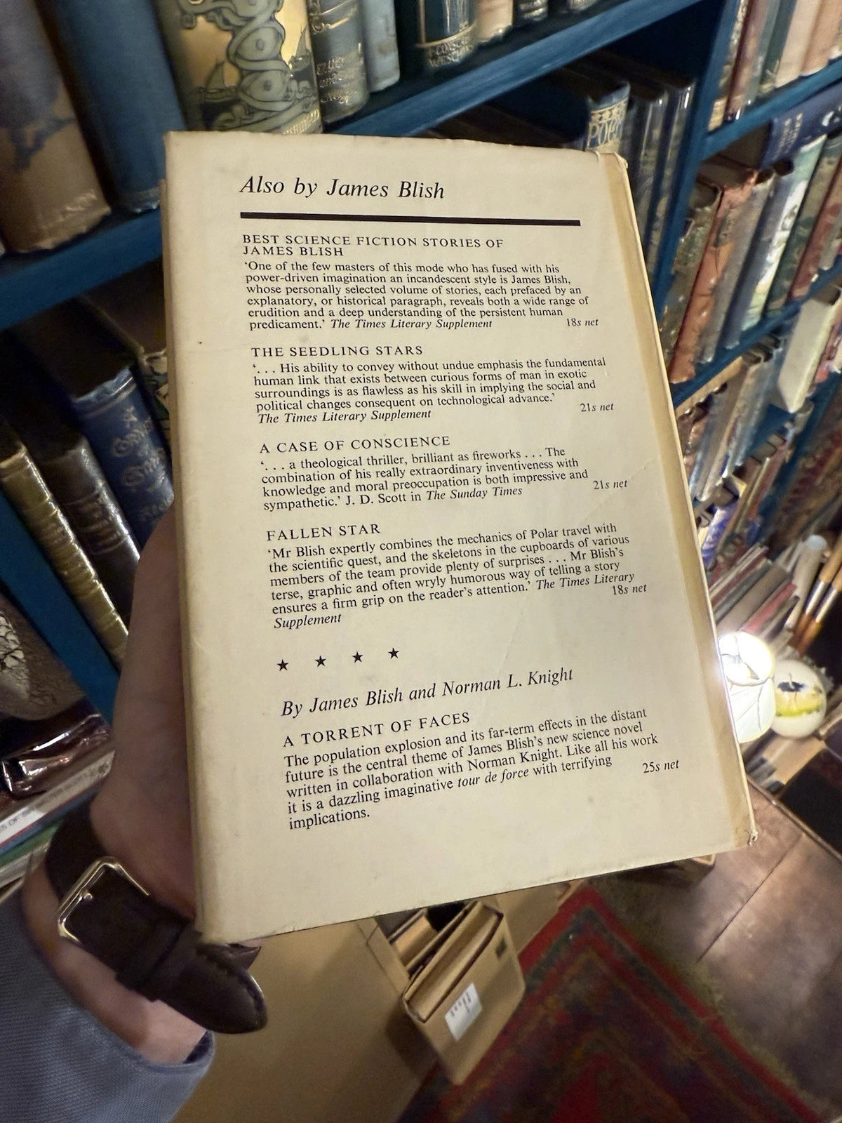 James Blish : Black Easter : Fantasy : Black Magician Assassination US Politics