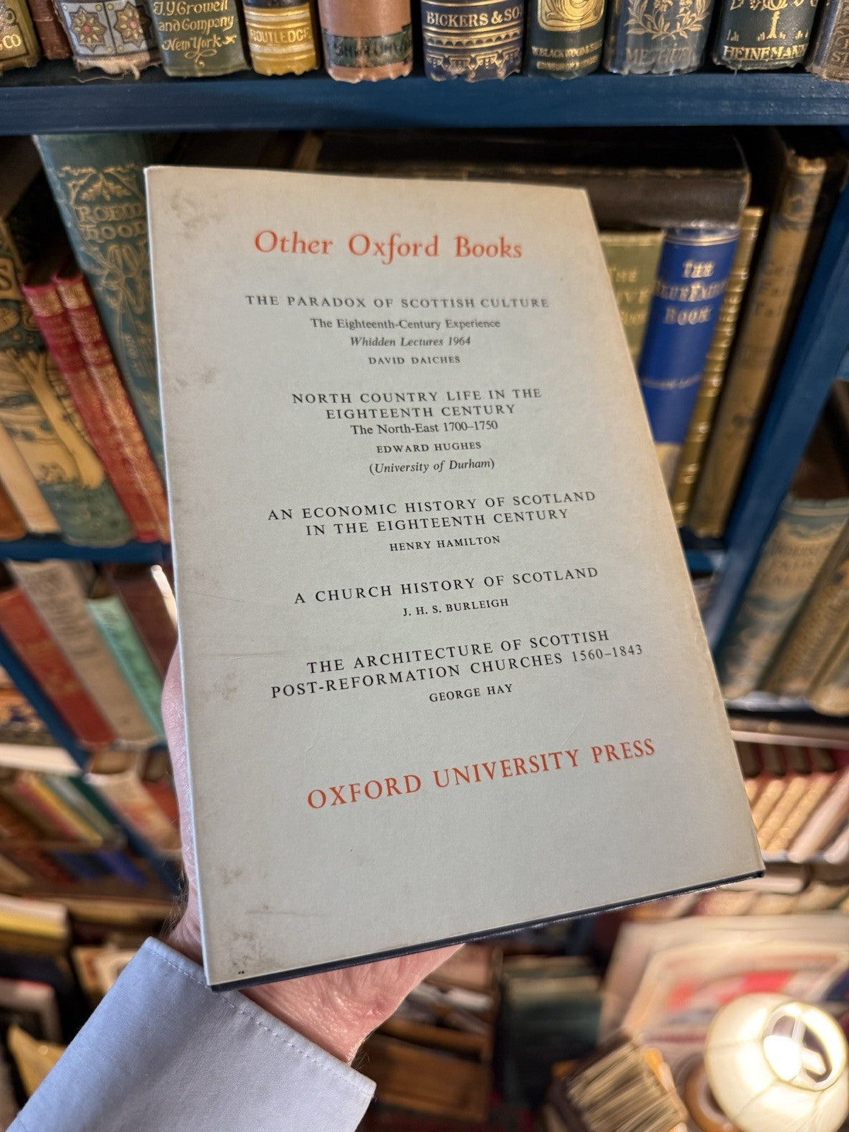 The Burghs of Scotland : A Critical List : George Smith Pryde 1965
