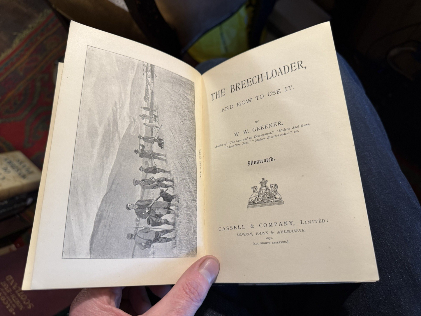 1892 The Breechloader and How to Use it : Firearms : Guns : Greener