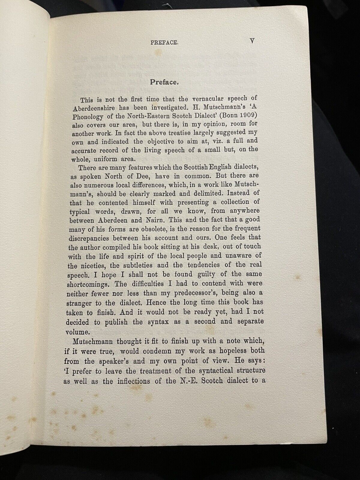 932 A Grammar of the Buchan Dialect (Aberdeenshire) : Eugen Dieth
