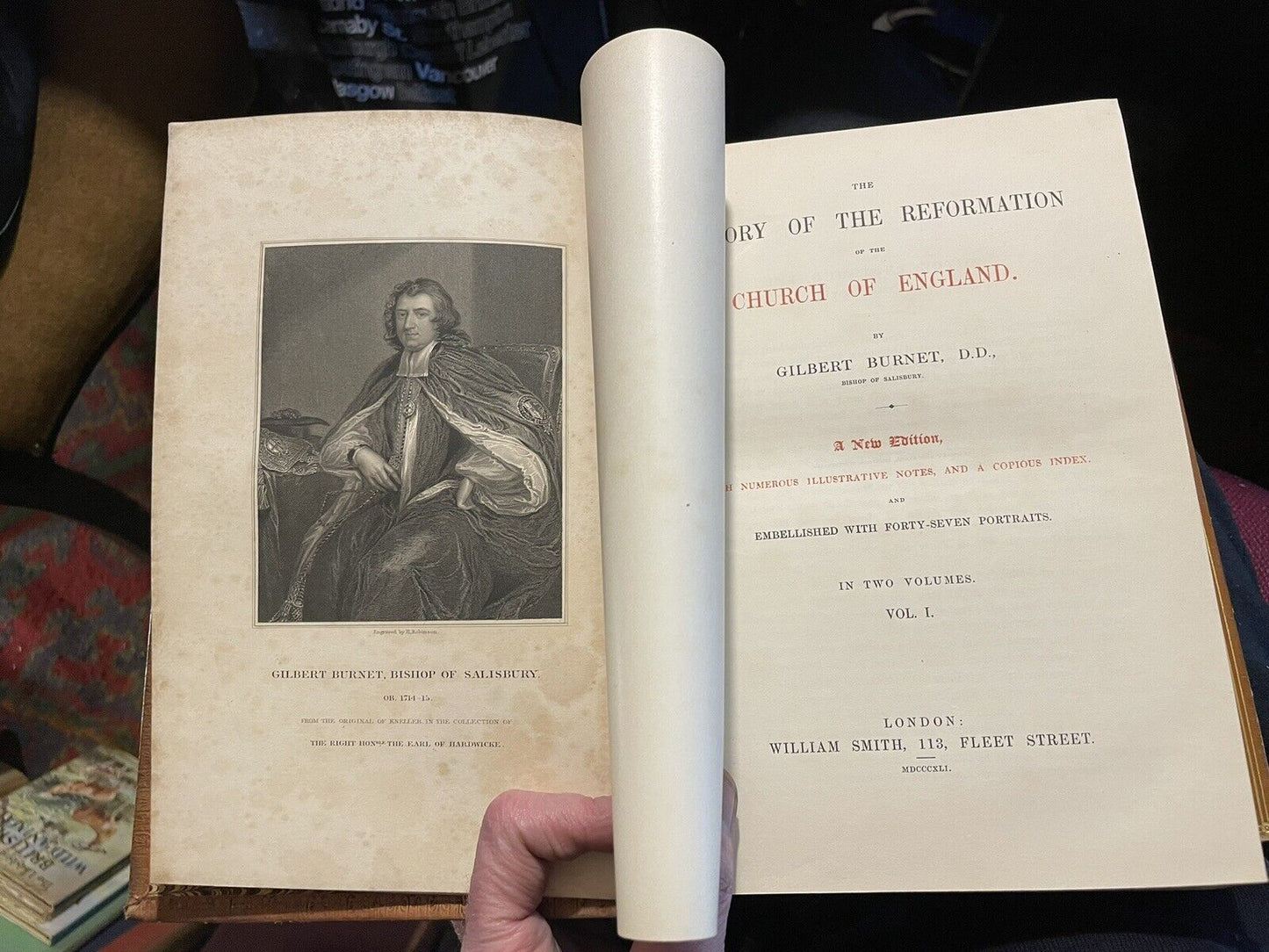 1841 Burnet's History of The Reformation of the Church of England (2 Volumes)
