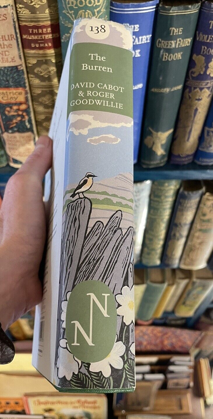 The Burren : David Cabot & Roger Goodwillie SIGNED COPY (NN) New Naturalist 138