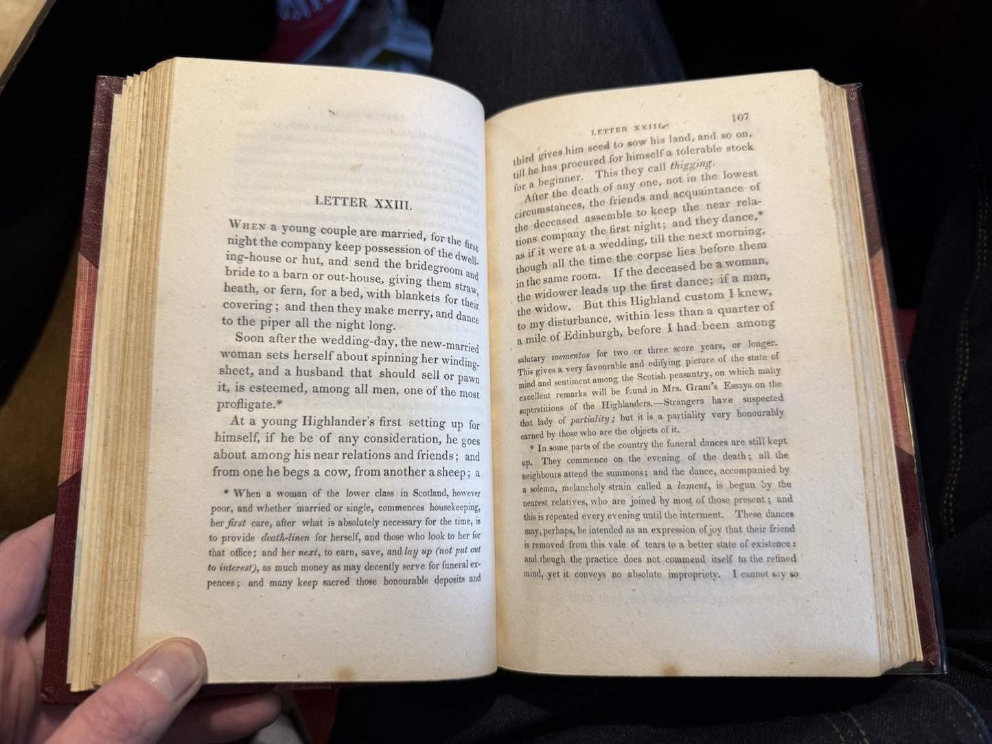 1822 Letters from a Gentleman in the North of Scotland to his Friend in London
