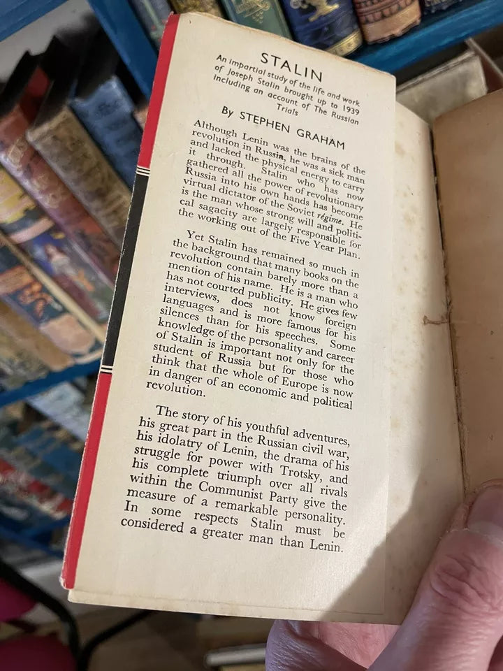 Stalin, an Impartial Study of the Life & Work of Joseph Stalin : Stephen Graham